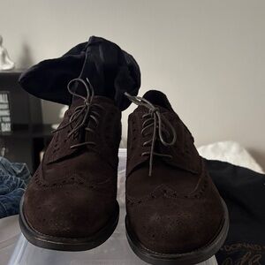 The Container Store Dark Brown Oxford Shoes